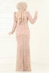 Evening Dress 4929D170-MS Gold - Thumbnail
