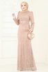 Evening Dress 4929D170-MS Gold - Thumbnail