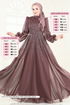 Evening Dress 4953D170-MS Powder Vision - Thumbnail