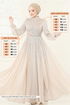 Evening Dress 4953D170-MS Stone - Thumbnail