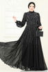 Evening Dress 4992D170-MS Black - Thumbnail