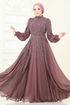 Evening Dress 4992D170-MS Dark Rose Dusky - Thumbnail