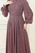 Evening Dress 4992D170-MS Dark Rose Dusky - Thumbnail