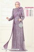 Evening Dress 5070D170-MS Lilac - Thumbnail