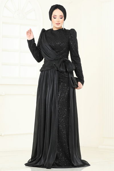D.M.N. - Evening Dress 5076D170-MS Black - 360634