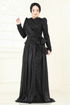 Evening Dress 5076D170-MS Black - Thumbnail