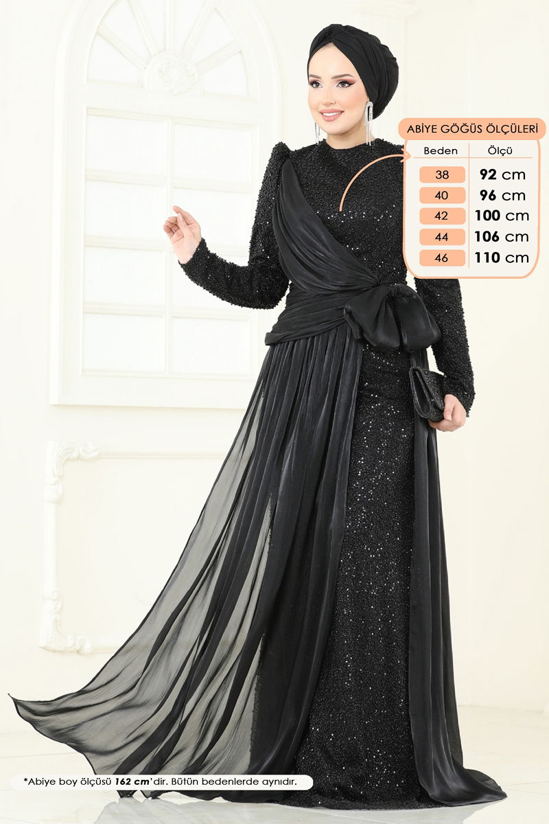 Evening Dress 5076D170-MS Black