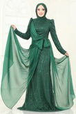 D.M.N. - Evening Dress 5076D170-MS Emerald