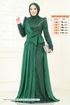 Evening Dress 5076D170-MS Emerald - Thumbnail