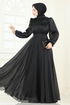 Evening Dress 5107D170-MS Black - Thumbnail