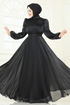 Evening Dress 5107D170-MS Black - Thumbnail