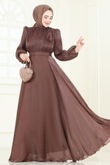 D.M.N. - Evening Dress 5107D170-MS Brown