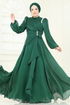 Evening Dress 5164D170-MS Emerald - Thumbnail