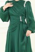 Evening Dress 5164D170-MS Emerald - Thumbnail