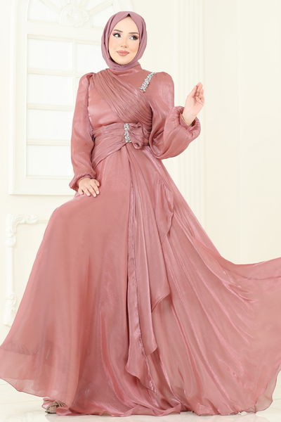 D.M.N. - Evening Dress 5164D170-MS Powder Vision - 360812