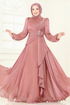 Evening Dress 5164D170-MS Powder Vision - Thumbnail