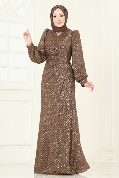 D.M.N. - Evening Dress 5238D170-MS Dark Vision - 386834