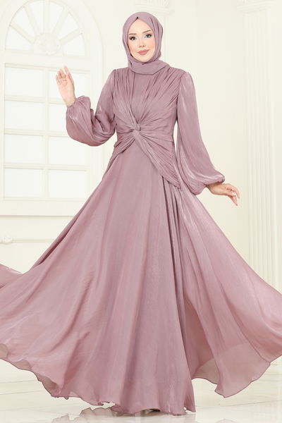 D.M.N. - Evening Dress 5286D170-MS Powder - 385747
