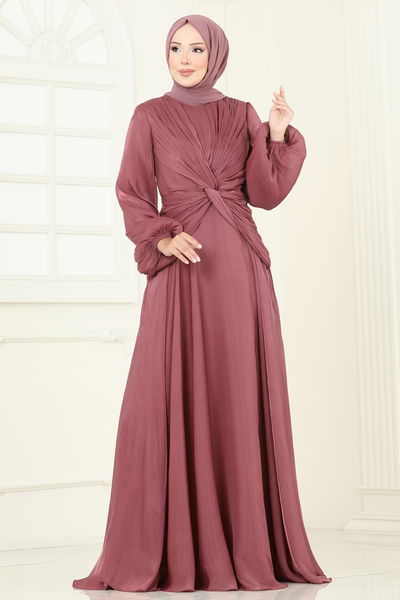 D.M.N. - Evening Dress 5286D170-MS Rose Dried - 385778