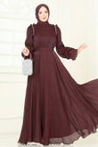 D.M.N. - Evening Dress 5287D170-MS Brown