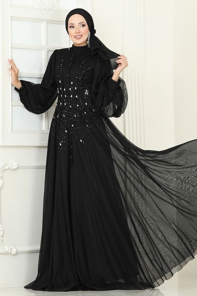 D.M.N. - Evening Dress 5315D170-MS Black - 386677