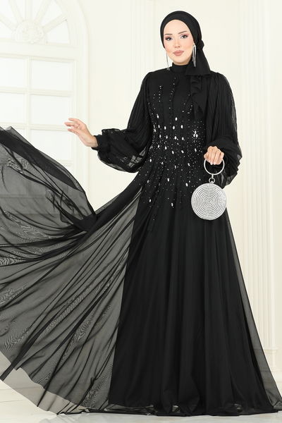 D.M.N. - Evening Dress 5315D170-MS Black - 386681