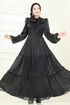 Evening Dress 5320D170-MS Black - Thumbnail
