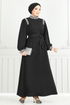 Evening Dress 5656EDF311-MS Black - Thumbnail
