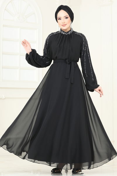 E.D.F. - Evening Dress 5666EDF311-MS Black - 363695