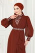 Evening Dress 5671AB368-MS Copper - Thumbnail