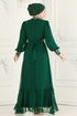 Evening Dress 5671AB368-MS Emerald - Thumbnail