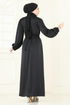 Evening Dress 5674EDF311-MS Black - Thumbnail