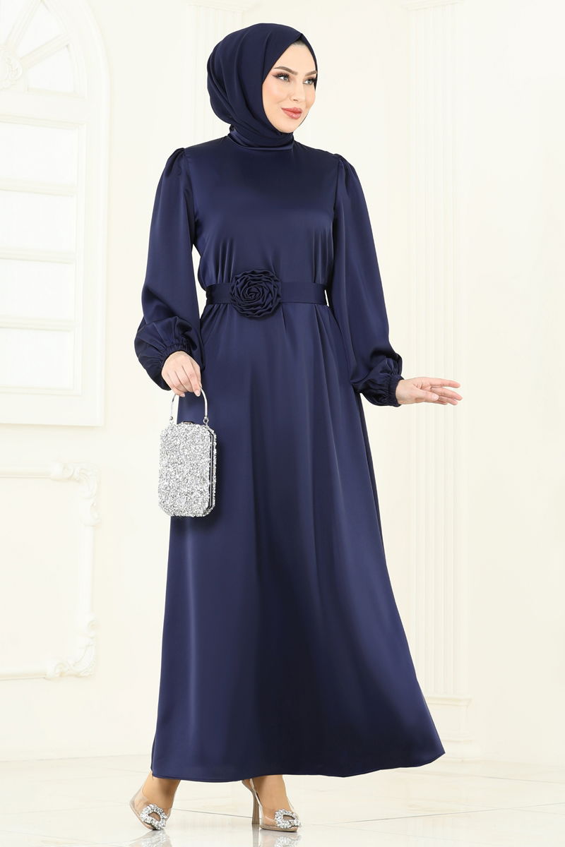 Evening Dress 5674EDF311-MS Navy Blue