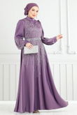 E.D.F. - Evening Dress 5675EDF311-MS Dark Lilac