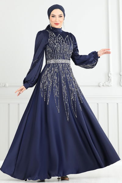 E.D.F. - Evening Dress 5675EDF311-MS Navy Blue - 363936