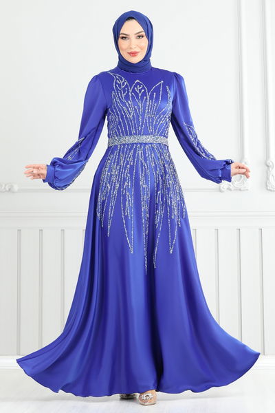 E.D.F. - Evening Dress 5675EDF311-MS Saxe - 363911