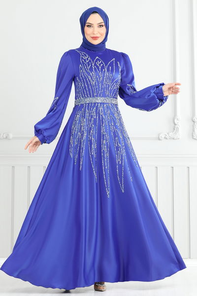 E.D.F. - Evening Dress 5675EDF311-MS Saxe - 363913