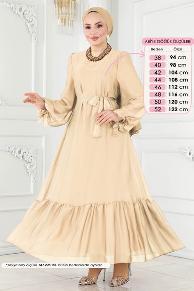 E.D.F. - فستان سهرة ذهبي 5678EDF311-MS - 363908