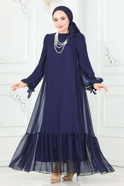 E.D.F. - Evening Dress 5678EDF311-MS Navy Blue - 363925