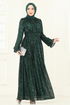 Evening Dress 5680EDF311-MS Emerald - Thumbnail