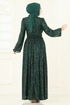 Evening Dress 5680EDF311-MS Emerald - Thumbnail