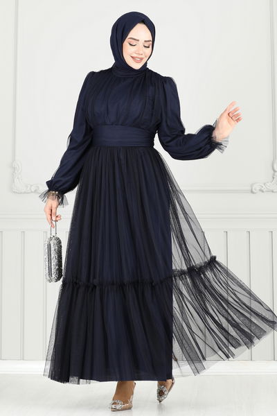 E.D.F. - Evening Dress 5684EDF311-MS Navy Blue - 364060