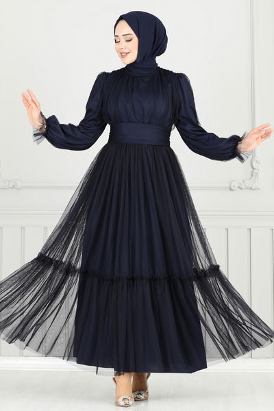 E.D.F. - Evening Dress 5684EDF311-MS Navy Blue - 364061