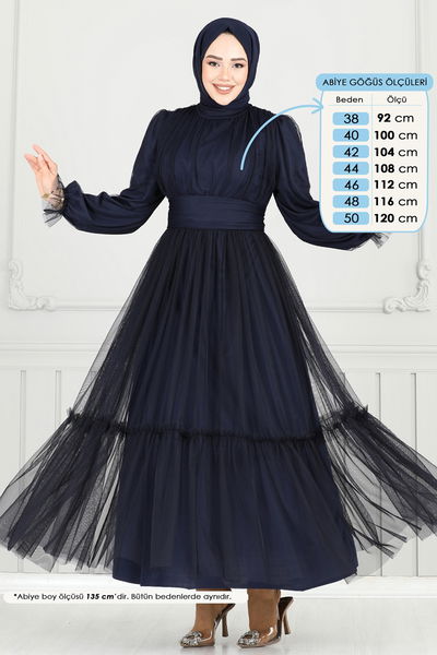 E.D.F. - Evening Dress 5684EDF311-MS Navy Blue - 364064