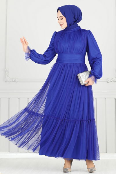 E.D.F. - Evening Dress 5684EDF311-MS Saxe - 364031