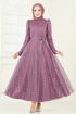 Evening Dress 5688EDF311-MS Dark Rose Dusky - Thumbnail