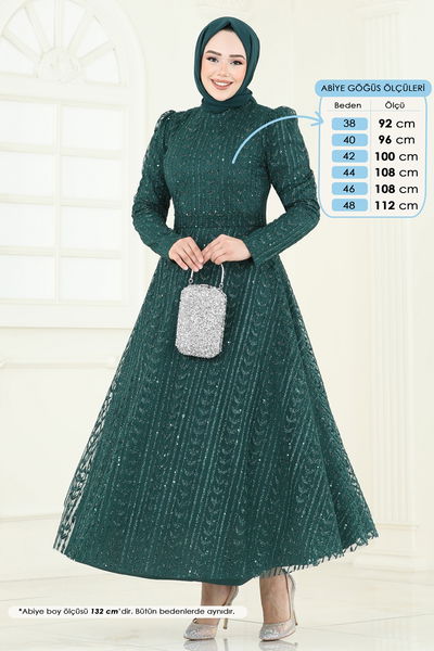 E.D.F. - Evening Dress 5688EDF311-MS Emerald - 364054