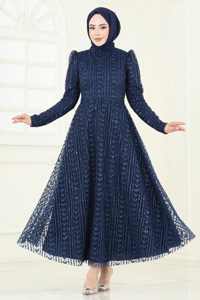 E.D.F. - Evening Dress 5688EDF311-MS Navy Blue - 364037