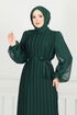 Evening Dress 5689EDF311-MS Emerald - Thumbnail