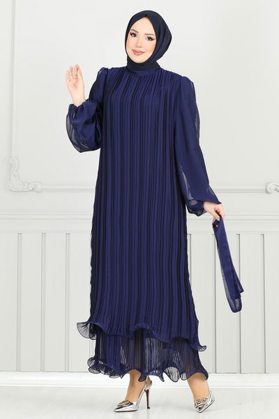 E.D.F. - Evening Dress 5689EDF311-MS Navy Blue - 364026